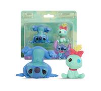 ACTION FIGURE MOOSE TOYS JUST PLAY SET DI FIGURE GIOCATTOLO STITCH 2 PEZZI MULTICOLORE