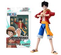 Action Figure One Piece Monkey D. Rufy Anime Heroes 17 cm Articolata