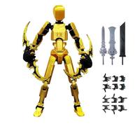 Action figure per bambini, stampate in 3D, assemblaggio, articolazioni, decorazioni, piccole figure d'azione, per film, compleanni, Natale, , bambini, anime e altro ancora
