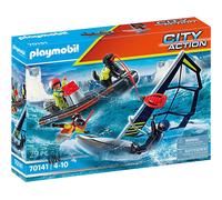ACTION FIGURE PLAYMOBIL 70141 - Set di giocattolo salvataggio marittimo