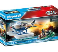 ACTION FIGURE PLAYMOBIL 70779 - Idrovolante di polizia e contrabbandiere.