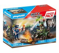 PLAYMOBIL City Action 70817 Starter Pack Polizia, Artificieri in Azione, dai 4 Anni