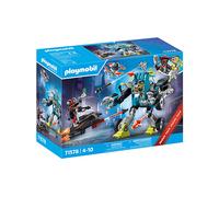 ACTION FIGURE PLAYMOBIL 71578 Robot vs Fluggleiter - Multicolore, 96 pezzi, robot trasformabile