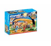 ACTION FIGURE PLAYMOBIL 9494 Presepe di Natale con Luce Multicolore