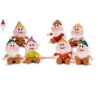 DISNEY BIANCANEVE E I SETTE NANI PELUCHE 25/35 CM SERIE E SINGOLI ENTRA E SCEGLI