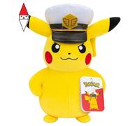 Pokemon Plush Peluche Capitan Pikachu 20 cm (EN)