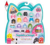 ACTION FIGURE REI TOYS SQUISH A LONGS PACK 14 PERSONAGGI E 4 ACCESSORI BLISTER