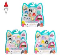 ACTION FIGURE REI TOYS SQUISH A LONGS PACK 8 PERSONAGGI E 2 ACCESSORI BLISTER