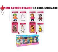 Rocco Giocattoli Stumble Guys Set 4 Personaggi 8 cm