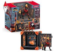 ACTION FIGURE SCHLEICH BATTLECAVE IENA DI LAVA (ELDRADOR CREATURES)