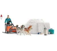 ACTION FIGURE SCHLEICH SPEDIZIONE IN ANTARTIDE