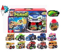 Dickie - Motor Mutants Uovo Sorpresa 8,5 cm con Veicolo da Collezione, 1 Auto Monster a Sorpresa con Slime, 10 Modelli Assortiti da Collezionare, +3 Anni, 203751010