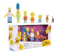 ACTION FIGURE SIMPSONS MULTIPACK 6 CM FAMIGLIA COMPLETA COLLEZIONABILI