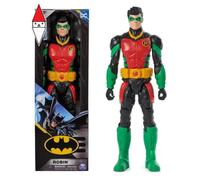 Dc comics, action figure robin armatura, supereroe giocattolo in scala, personaggio mondo batman alto 30 cm, supereroe con 11 punti di articolazione, giochi per bambini e bambine, 3+ anni