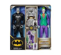 ACTION FIGURE SPIN MASTER DC Comics Batman BAT FGR 12in AdventureBattle Pk GML