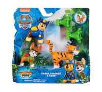 ACTION FIGURE SPIN MASTER PAW Patrol Jungle Pups - Set di giocattolo articolati, con accessori