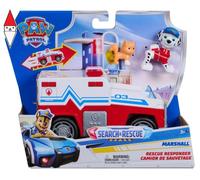Paw patrol camion search & rescue marshall, 3+
