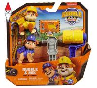 Rubble & crew, set di action figure rubble and mix