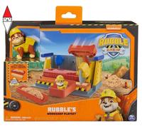 ACTION FIGURE SPIN-MASTER RUBBLE AND CREW SET DELL OFFICINA DI RUBBLE