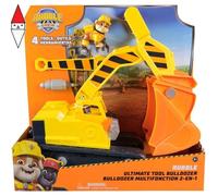 ACTION FIGURE SPIN-MASTER RUBBLE AND CREW VEICOLO DELUXE DI RUBBLE