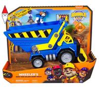 ACTION FIGURE SPIN-MASTER RUBBLE AND CREW VEICOLO DELUXE DI WHEELER