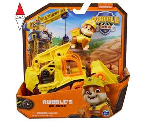 ACTION FIGURE SPIN-MASTER RUBBLE AND CREW VEICOLO TEMATIZZATO DI RUBBLE