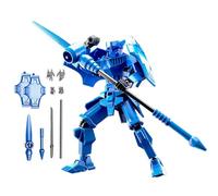Action figure stampata in 3D - Giocattolo robotico multi-cotto con arti mobili, design futuristico poserabile, 13 cm da collezione per bambini, adulti, decorazione da scrivania, modello