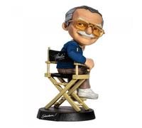 Action Figure Statuetta Stan Lee (Maglietta Blu) Marvel Mini-Co Excelsior