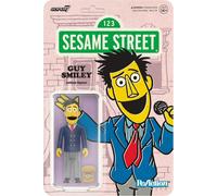 Action Figure Super7 Reaction Sesame Street Guy Smiley 60100