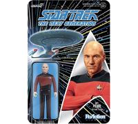 Reaction Star Trek Tng Capitano Picard Figura Super7 11256