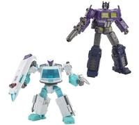 Action Figure Transformers Generations Select Shattered Glass Optimus Prime e Ratchet - Confezione da 2