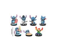 Lilo & Stitch Hero Box Fun Series Mini Figures 8 cm Display (6)