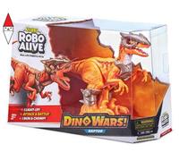 ACTION FIGURE ZURU DINO WARS S1 RAPTOR CON MOVIMENTO REALISTICO LUCI E SUONI