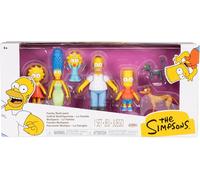Action Figures Dei Simpsons Family Multi-Pack Figure In Scala 2.5 Pollici