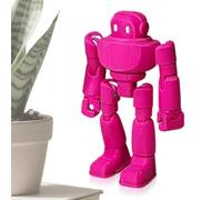 Action Figures, Movable Joints Robot Fidget Toys, 3.35 Inch Collectible Play Set with Display Function, Lifestyle Gadgets for Kids Ages 4+, Household Accessories for Home Shelf Bookcase Cabinet Party
