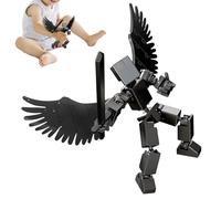 Action Figures per Ragazzi - Set di Costruzione Educativo con Snodabili,Piccole Action Figures per Bambini | Per Bambini Adulti Casa Aula Viaggio Campeggio Picnic Compleanno Vacanze