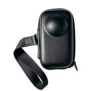 Action fotocamera Custodia da trasporto per Insta360 X6, mini borsa rigida da viaggio protezione portatile custodia rigida(PU nero)