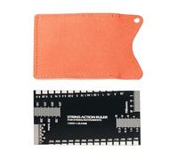 Action Guitar Action Ruler Storage Case Case String Measurement Ruler For Luthiers Music Teachers Che Migliora Lo Strumento Riparazione Professionale Comfort