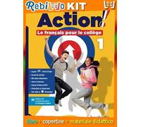 ACTION! (LIVRE & CAHIER 1 + CARNET DE REVISION 1) (3277450224820) - Libro Scolastico + Kit Scuola con Copertine Rebillo
