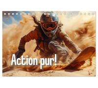 Action pur - atemberaubende Hobbys (Tischkalender 2026 DIN A5 quer), CALVENDO Monatskalender: Ein Wandkalender mit atemberaubenden Bildern von ... wie Haifisch-Tauchen und Motocross-Fahren.