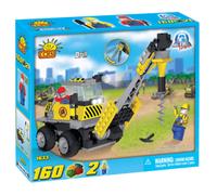 Action Town Set da 160 pezzi per trapano da costruzione, giocattolo regalo da co