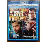 Action Triple Feature: Driven to Kill / To Young to Die? / President's Man: A Line in the Sand [Blu-ray + VUDU Combo Pack]
