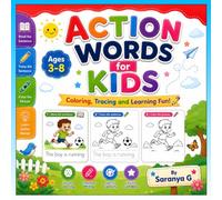 Action Words for Kids: Coloring, Tracing and Learning Fun!