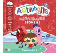 Actiphons Level 1: Captain Cod Presents Leaping Livia, Rolling Will and Passing Bess - Fun Phonics Stories for Active Early Readers: Active Reading ... one book | Fleetwood Town FC Phonics for Fans