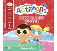 Actiphons Level 1: Captain Cod Presents Racetrack Nick and Energetic Erin - Fun Phonics Stories for Active Early Readers: Active Reading adventures ... one book | Fleetwood Town FC Phonics for Fans