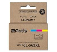 Inchiostro per stampante - ACTIS - Sostituzione Canon CL-561XL - 18 ml - Blu/Magenta/Giallo - +60% rendimento