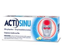 Actisinu 200 mcg + 30 mcg 12 Compresse
