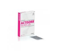 Actisorb Silver 220 Medicazione In Carbonio 6,5x9,5 cm 10 Pezzi