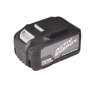 ACTIV ENERGY - Batteria agli ioni di litio da 20/40 Volt 5,0 Ah/2,5 Ah 90 Wh, per utensili a batteria FERREX