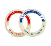 Activ Life Volantino Attivo Anelli Frisbee Che Si Illuminano al Buio - Divertimento all'Aria Aperta per Bambini, Ragazzi o Ragazze di Tutte Le età! 2 pacchi